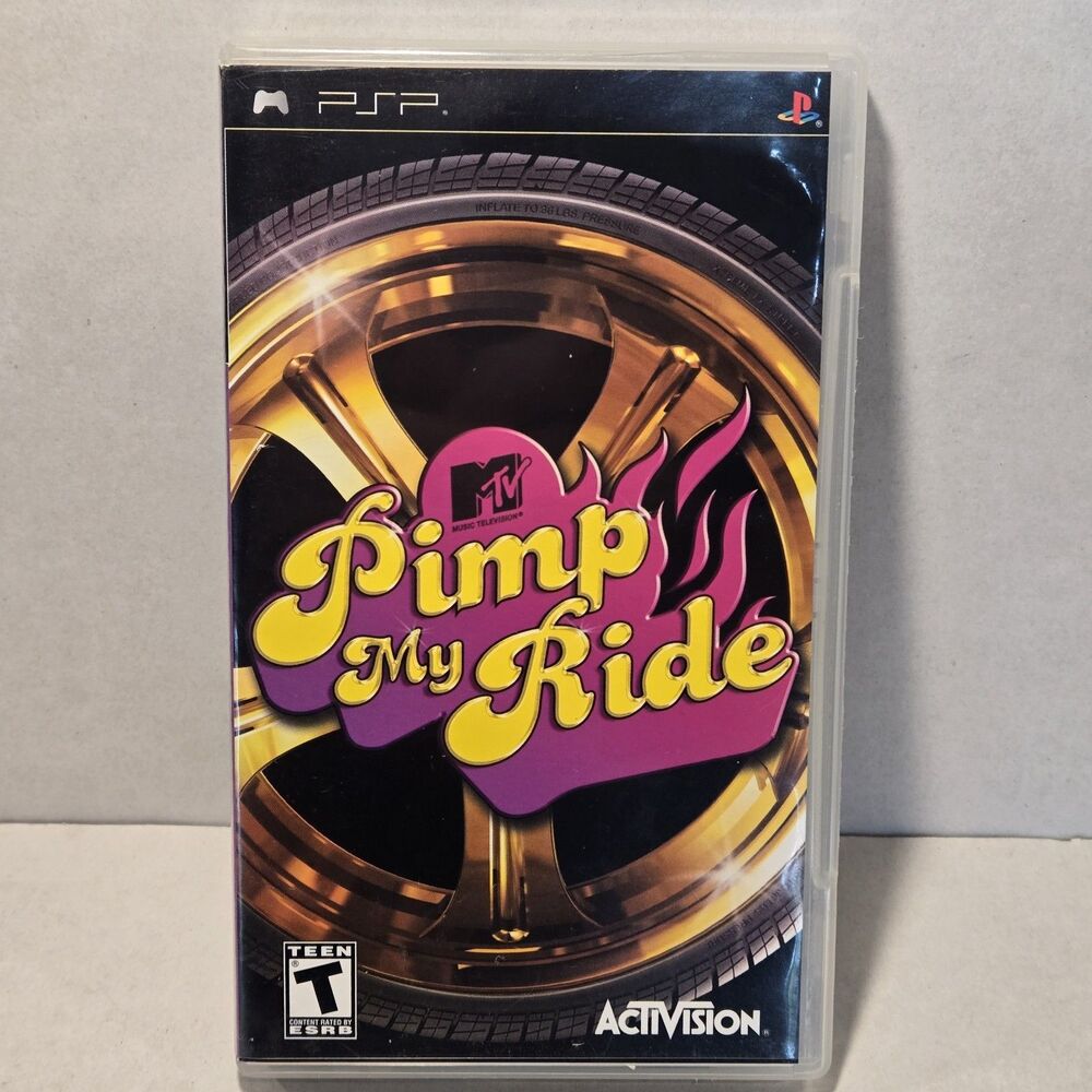 MTV Pimp My Ride for Sony PSP - Genuine PSP Release